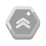 Insignia de nivel plata